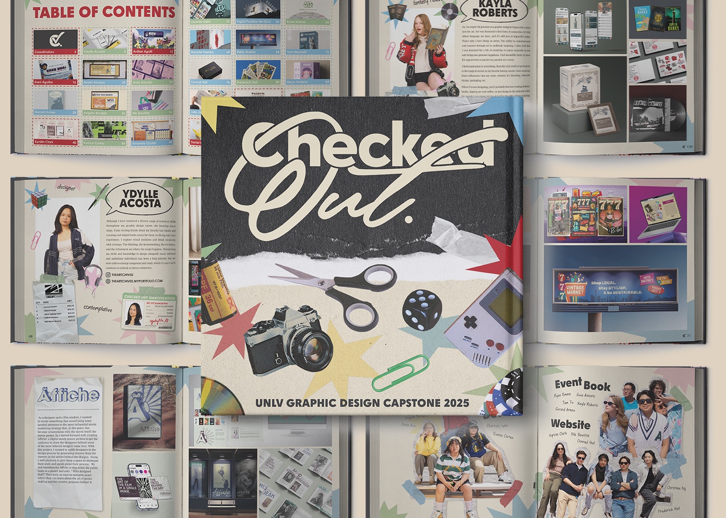 Checked Out : Event Book