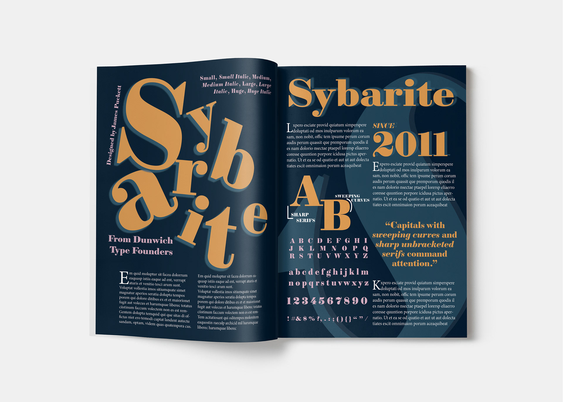 Type Specimen Spread